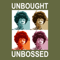 Unbought Unbossed Shirley Chisholm Retro Vintage Gift Long Sleeve T Sh Long Sleeve Tee | Teevron