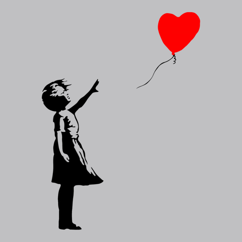 Banksy Girl With Balloon Long Sleeve Tee by ArtChic | Teevron