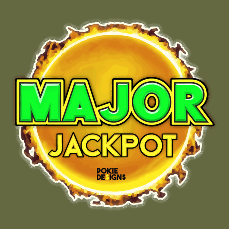 Major Jackpot Design - Pokie Designs Long Sleeve Tee by ArtChic | Teevron