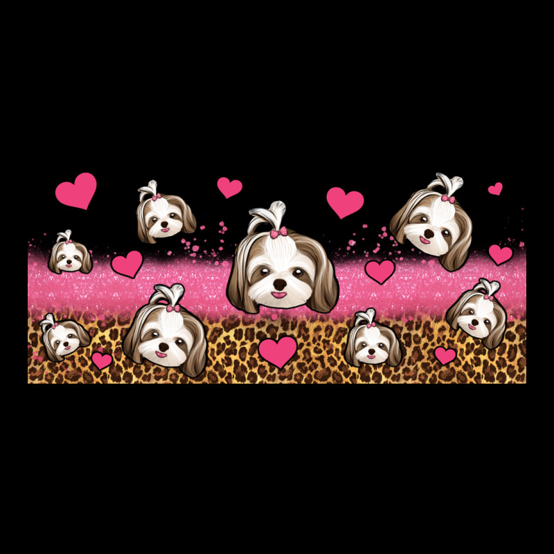 Shih Tzu Dogs Libbey Glass Premium Tee by Jasminsmagicworld | Teevron