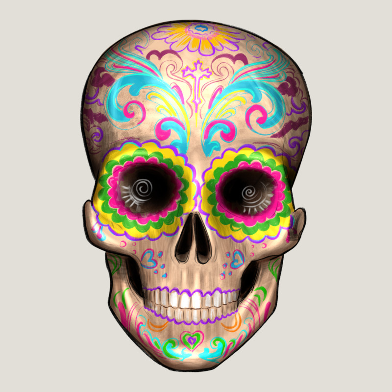 Mexican Skull Heavy Core Tee by Artiststas | Teevron