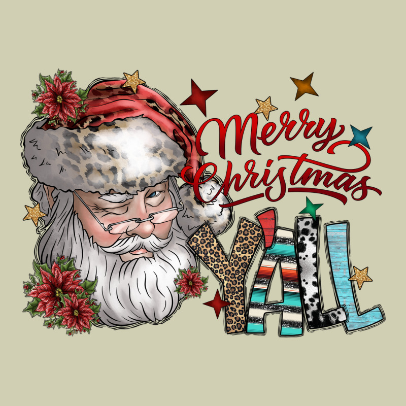 Merry Christmas Yall Heavy Core Tee by SublimationCraftShop | Teevron