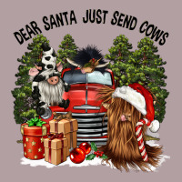 Dear Santa Just Send Cows Vintage Hoodie | Teevron