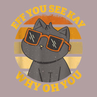 Funny Retro Sunset Eff You See Kay Why Oh You Cat Lovers T Shirt Vintage Hoodie | Teevron