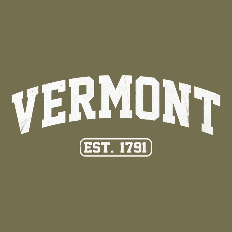 Vermont Vintage State Athletic Style Pullover Hoodie Vintage Hoodie by ArtChic | Teevron