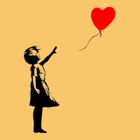 Banksy Girl With Balloon Vintage Hoodie | Teevron