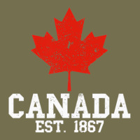 Vintage Canada Est.1867 Maple Leaf Canadian Flag R Vintage Hoodie | Teevron