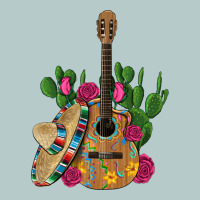 ,mexican Sombrero Guitar Rose Cactus Heavy Core Tee | Teevron