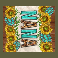 Nana Sunflowers And Turquoise Gemstones Vintage Tee | Teevron