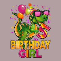 5 Rd Birthday Girl T Rex Pink Vintage Hoodie | Teevron