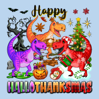 Happy Hallothanksmas Dinosaur Classic Tee | Teevron