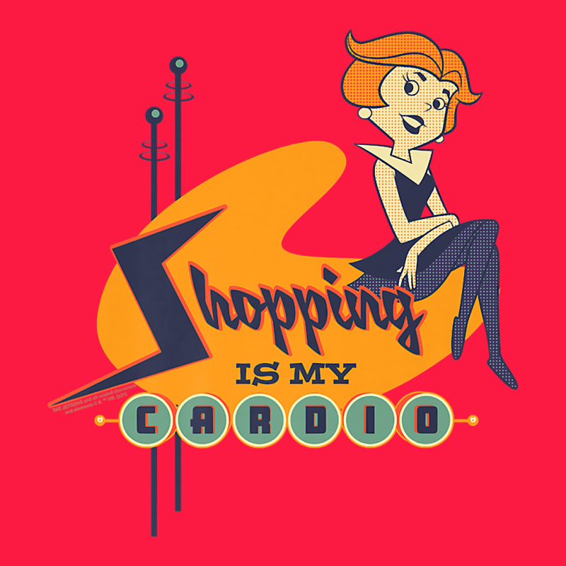 The Jetsons Jane Jetson Shopping Is My Cardio Premium T Shirt Zipper Hoodie by ArtChic | Teevron