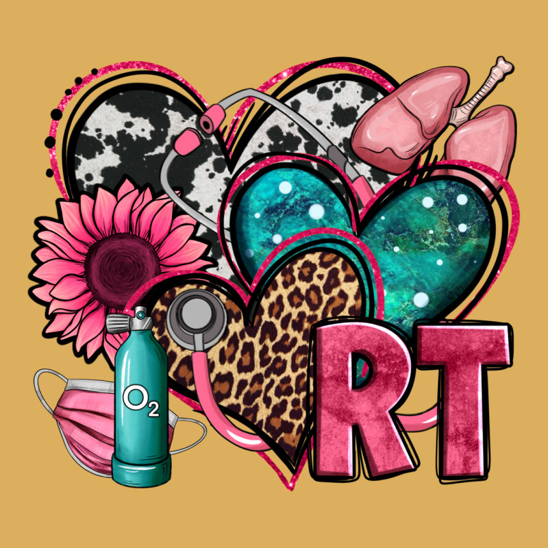 Rt Respiratory Therapist Hearts Premium Hoodie by Jasminsmagicworld | Teevron