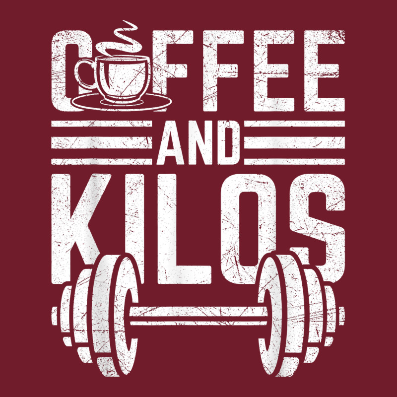 Coffee And Kilos Weightlifting Gift Zipper Hoodie by ArtChic | Teevron