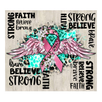 cancer ribbon with angel wings | Teevron