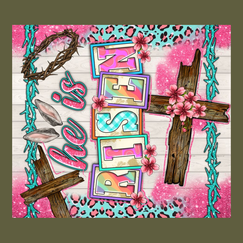 He Is Risen Vintage Tee by TumblerDesignByShophia | Teevron