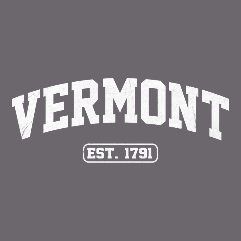 Vermont Vintage State Athletic Style Pullover Hoodie Premium Sweatshirt by ArtChic | Teevron