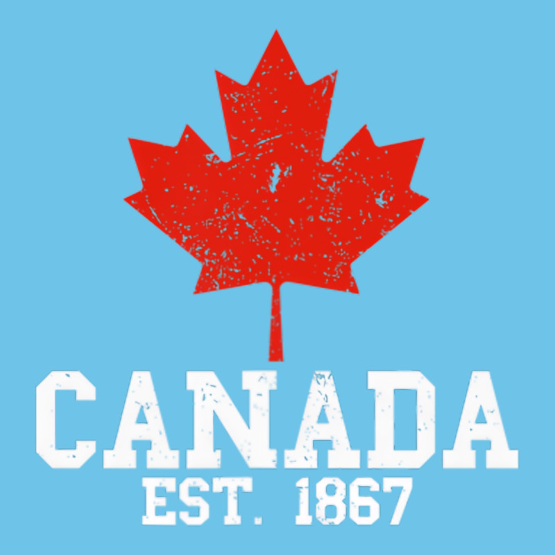 Vintage Canada Est.1867 Maple Leaf Canadian Flag R Premium Sweatshirt by ArtChic | Teevron