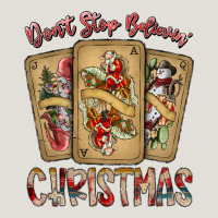 Dont Stop Believin Christmas Heavy Core Tee | Teevron