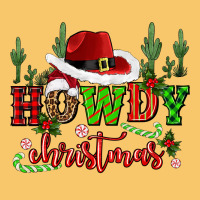 Howdy Christmas Cowboy Hat Vintage Hoodie | Teevron