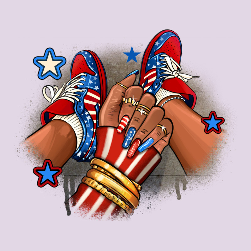 America Afro Girl Sneakers Classic Tee by RanaPortraitStore | Teevron