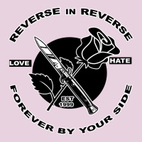 Reverse ın Reverse Love Hate Forever By Your Sıde Ladies Tee | Teevron