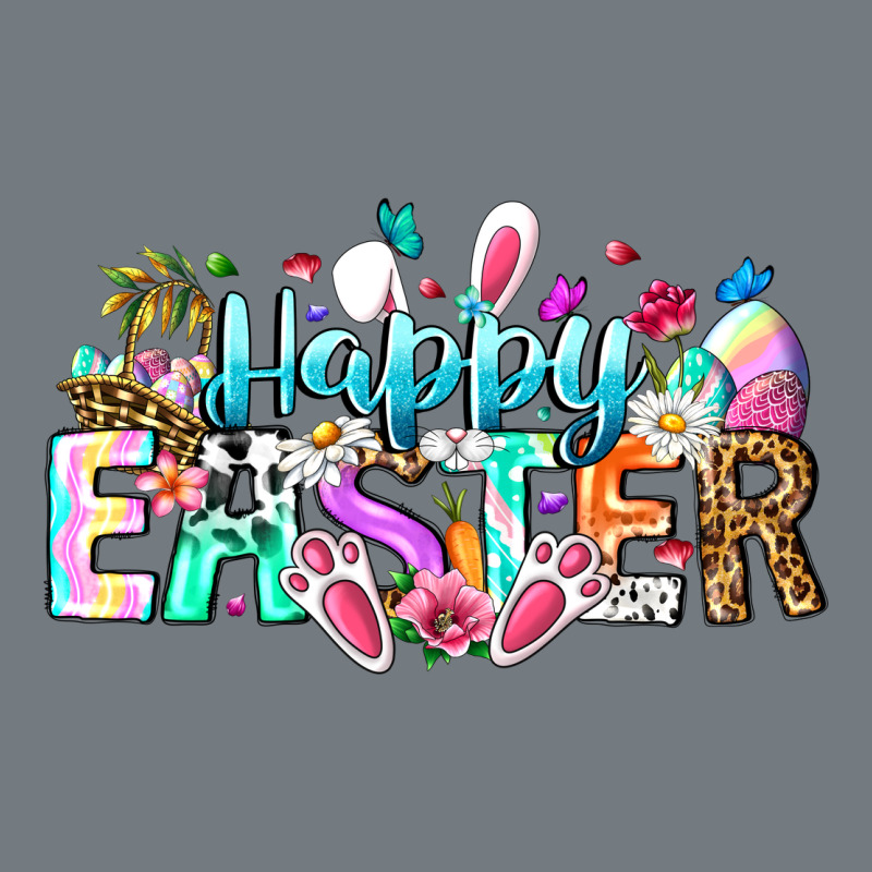 Happy Easter Bunny Heavyweight Sweatshirt by CowhideDigitalArt | Teevron