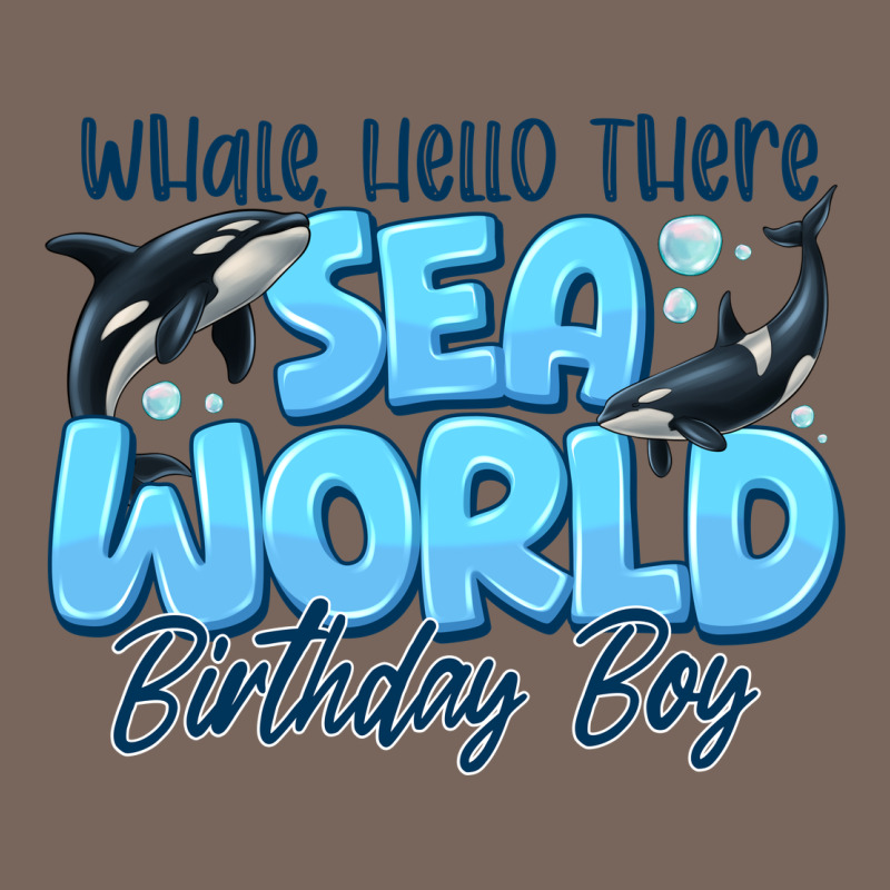 Whale Hello There Sea World Birthday Boy Premium Hoodie by CowhideDigitalArt | Teevron