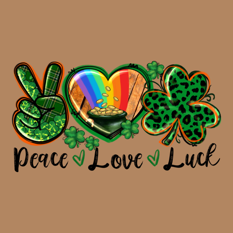 Peace Love St. Patrick's Day Long Sleeve Tee by CowGirlArtShop | Teevron