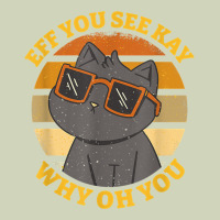 Funny Retro Sunset Eff You See Kay Why Oh You Cat Lovers T Shirt Heavyweight Hoodie | Teevron