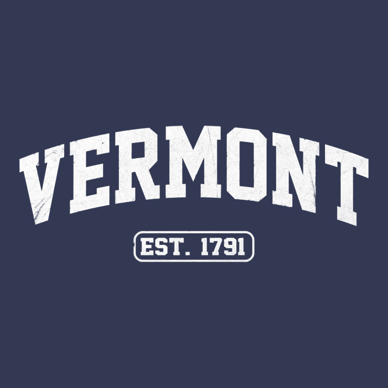 Vermont Vintage State Athletic Style Pullover Hoodie Heavyweight Hoodie by ArtChic | Teevron