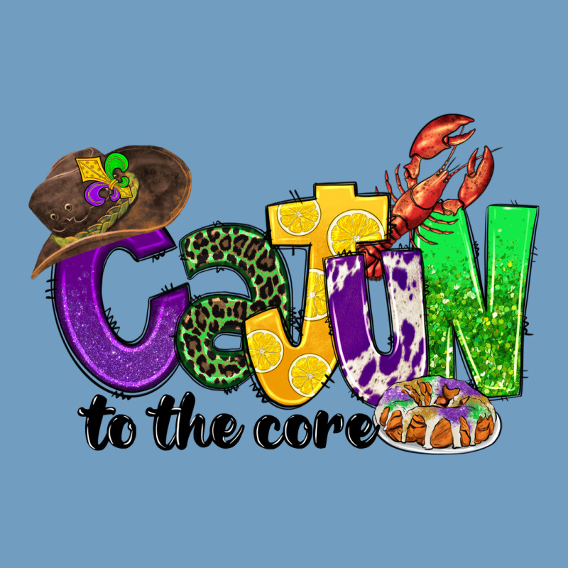 Cajun To The Core Mardi Gras Urban Heavy Tee by CowGirlArtShop | Teevron