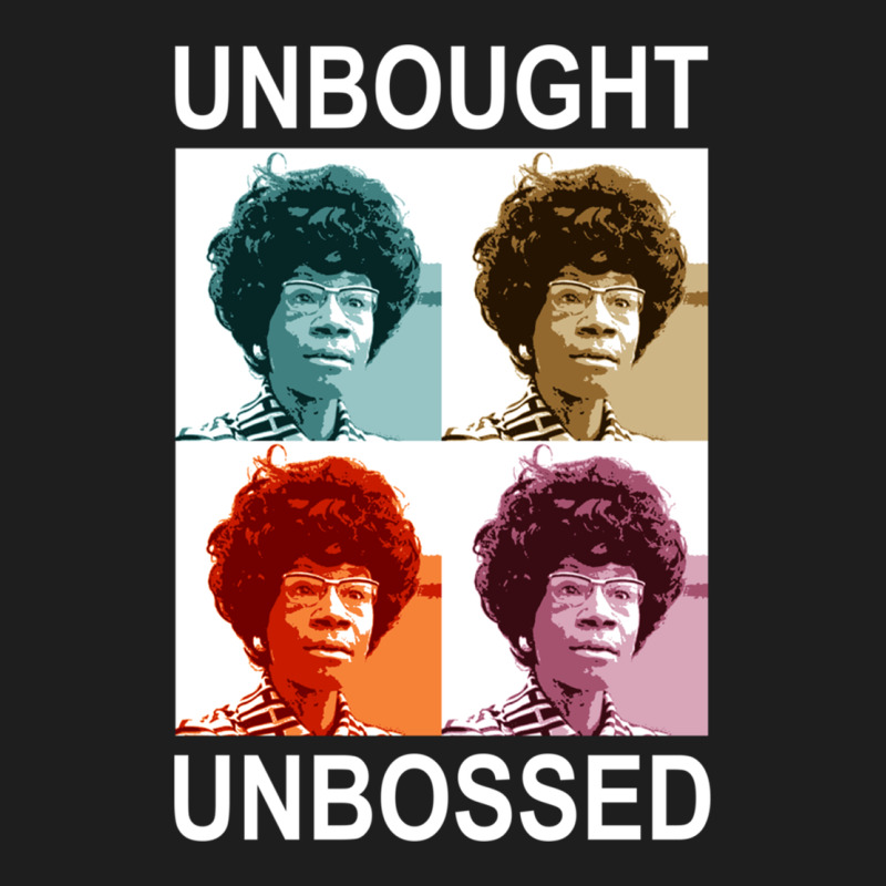 Unbought Unbossed Shirley Chisholm Retro Vintage Gift Long Sleeve T Sh Heavyweight Hoodie by ArtChic | Teevron