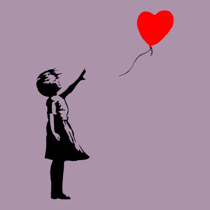Banksy Girl With Balloon Heavyweight Hoodie by ArtChic | Teevron