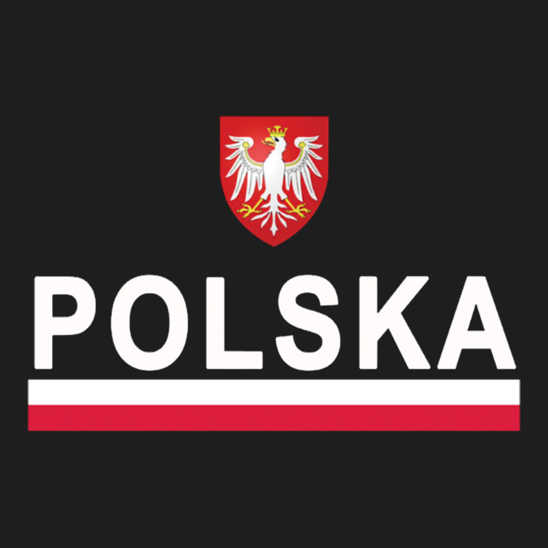 Sporty Polska Flag And Emblem Polish Coat Of Arms Pullover Hoodie Heavyweight Hoodie by ArtChic | Teevron