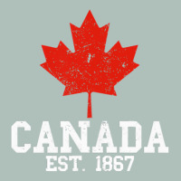 Vintage Canada Est.1867 Maple Leaf Canadian Flag R Heavyweight Hoodie | Teevron