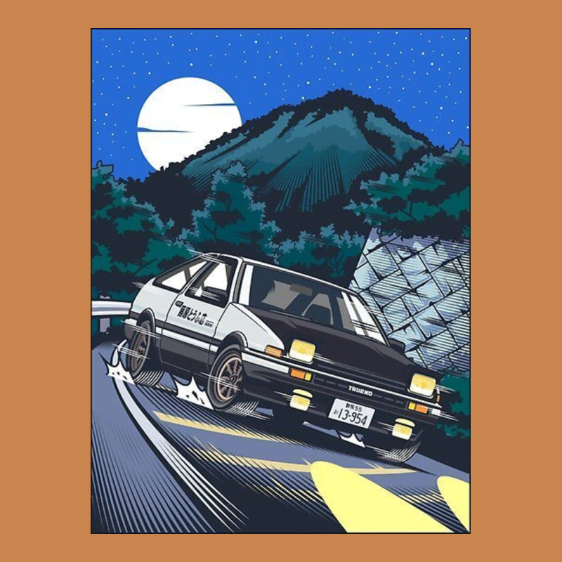 Initial D Poster Hipster Heavyweight Hoodie by ArtChic | Teevron