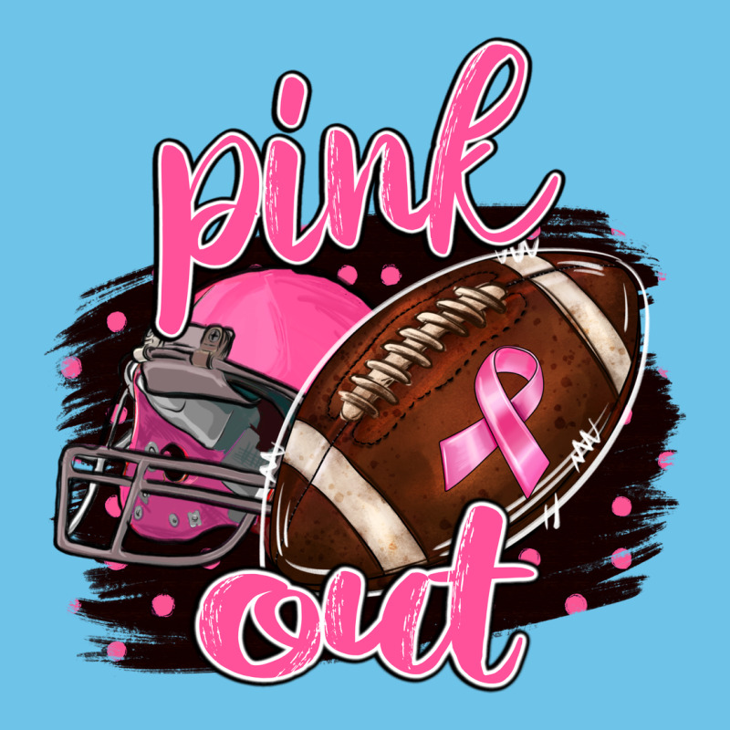 Pink Out Football Premium Sweatshirt by BarkalooDesign | Teevron