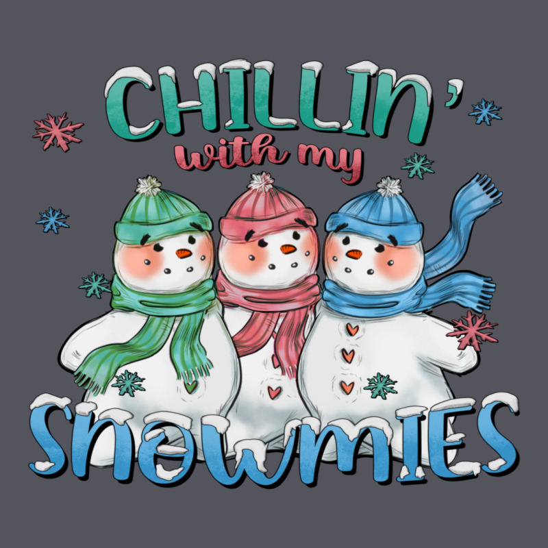 Chillin With My Snowmies Vintage Hoodie by CowGirlArtShop | Teevron