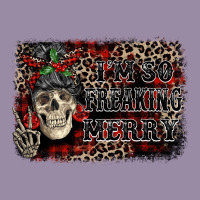 I'm So Freaking Merry Skeleton Messy Bun Classic Tee | Teevron