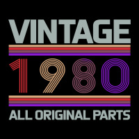 Vintage 1980 Birthday Ladies Tee | Teevron