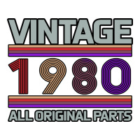 Vintage 1980 Birthday | Teevron