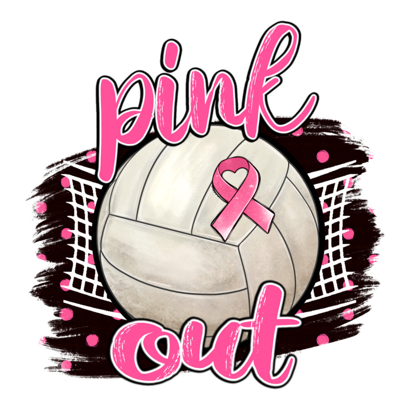 Pink Out Volleyball Premium Sweatshirt by BarkalooDesign | Teevron