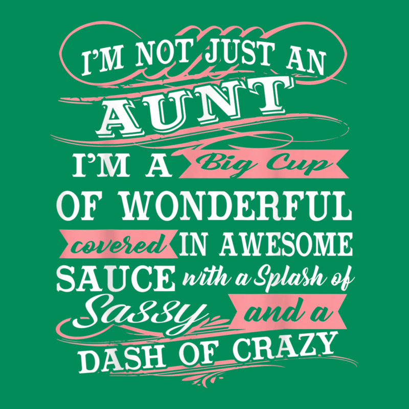 Aunt I M A Big Cup Of Wonderful Funny Aunt Gift Tee Urban Hoodie by trangStudio | Teevron
