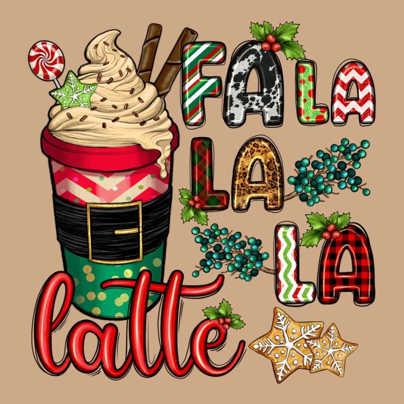 Fa La La La Latte Vintage Hoodie by CowGirlArtShop | Teevron