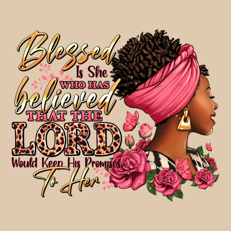 Blessed Is She Who Has Believed Afro Woman Classic Tee by RanaPortraitStore | Teevron