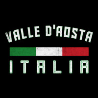 Valle D'aosta Italia Italy Region Typography Design Ladies Tee | Teevron