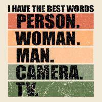 Person Woman Man Camera Tv Ladies Tee | Teevron