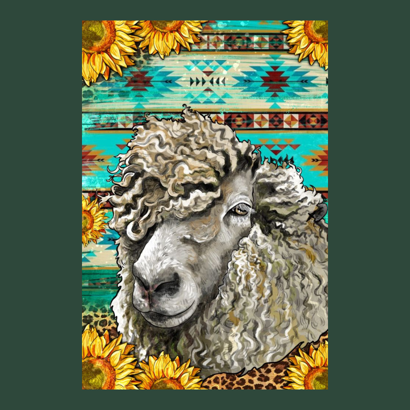 Western Lincoln Sheep Zipper Hoodie by LillyAllenDesigns | Teevron