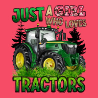 Just A Girl Who Loves Tractors Premium Sweatshirt | Teevron